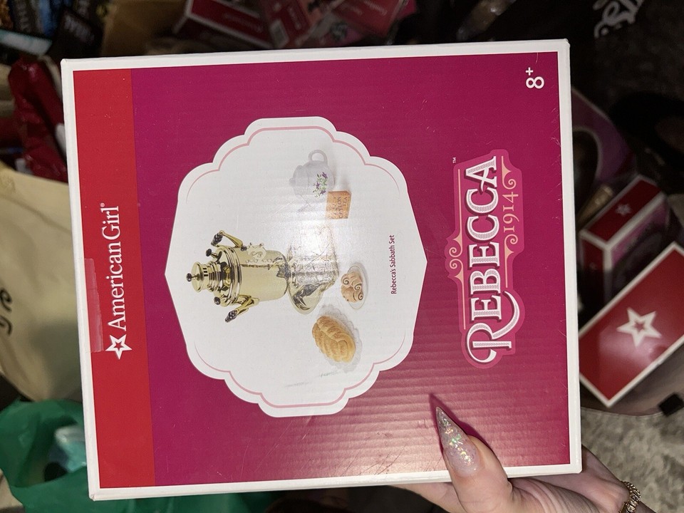 American Girl Doll Rebecca Rubin's Sabbath Samovar Set w/ Box eBay