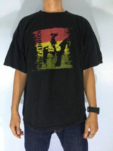 90s Btka Born To Kick Arse Opium Punk Skate Beige Mens T Shirt