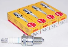 Set of 4 NGK 7131 Nickel Spark Plugs BPR6ES for Porsche Renault Suzuki VW Audi