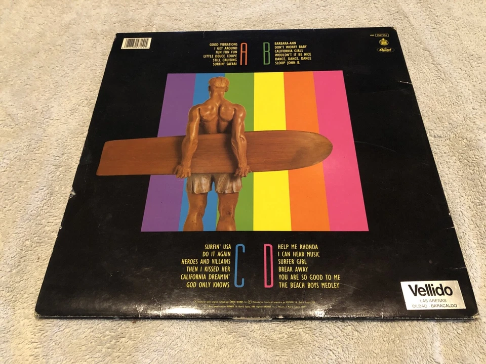 The Beach Boys – Collection. Capitol Music, 1990. STEREO DISCO DE VINILO LP - Imagen 2 de 4