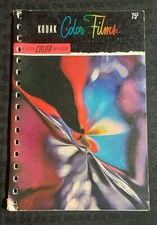 1959 KODAK Data Book COLOR FILMS 48pg Manual VG 4.5