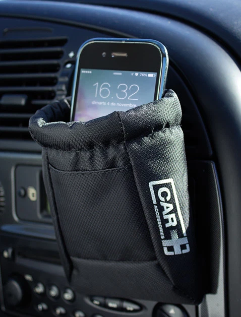 Sumex Car Interior Vent Smart Pocket Organizer Phone, Sunglasses, Money Holder  - Image 2 of 4