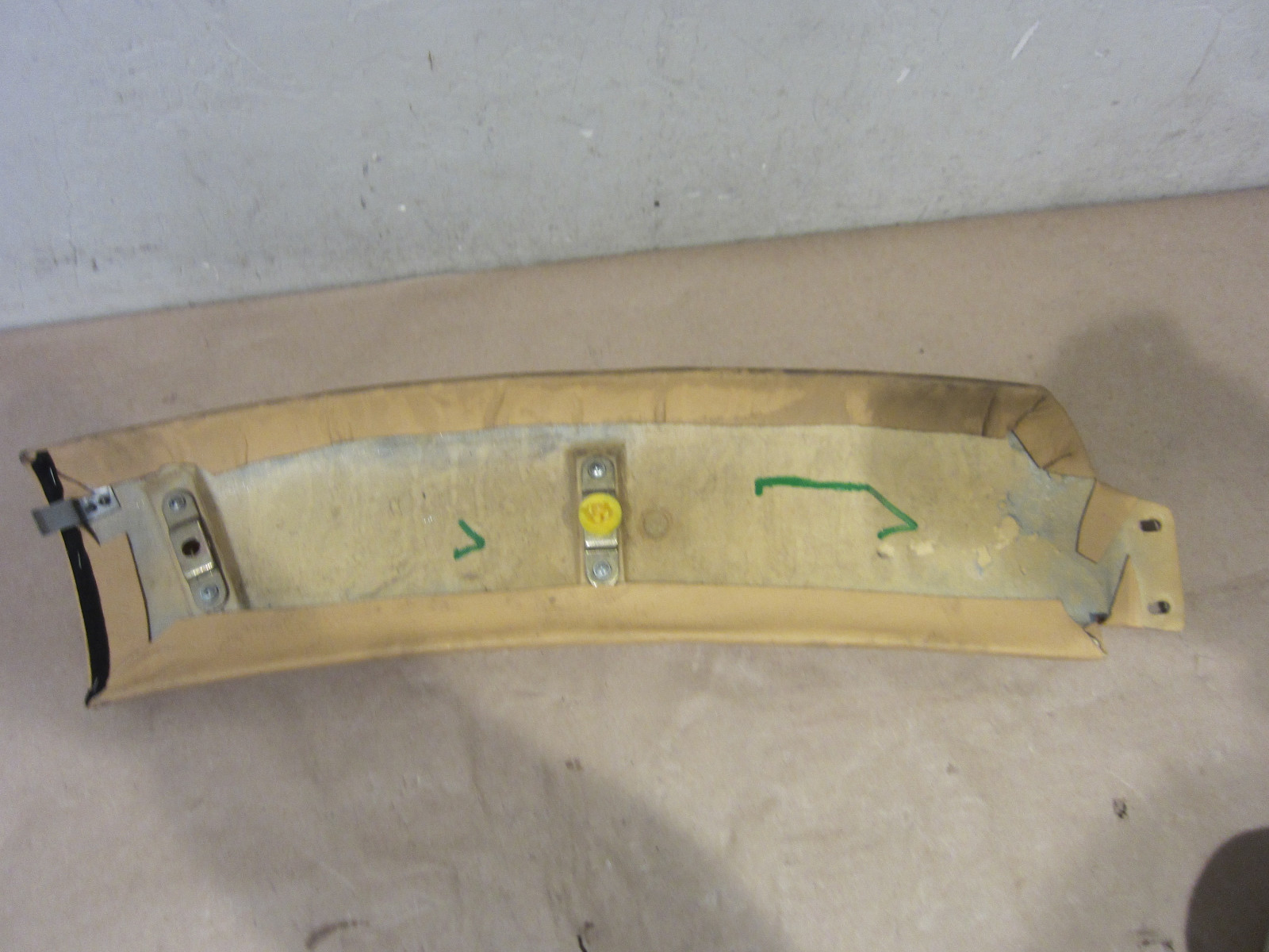 Ferrari 360 Modena -LH Side Rail Trim (Smoke Damage) -  P/N 65868800