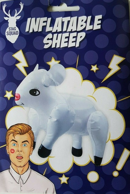 Feesten Speciale Gelegenheden Inflatable Sheep Blow Up Hen Stag Adult Party Fun Bonking Dolly Sheep Doll 54cm Luxclusif Com