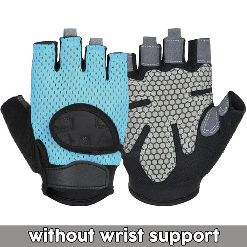 Fitness Gloves Weight Lifting Gym Workout Training Wrist Wrap Strap Men & Women - Picture 19 of 20