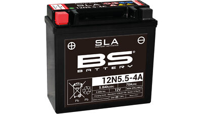 12N5,5-4A BS Batterie SLA Yamaha MT-125 WR 125 YZF 125 Kawa KH 750 Mach IV
