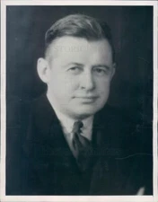 1936 Press Photo Oxford OH Albert Morril Kroger Grocery President - ner50595