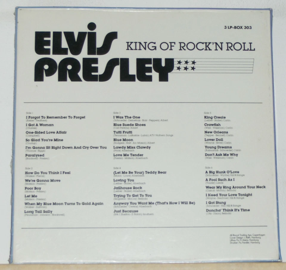 Elvis Presley - King Of Rock N Roll - Vinyl LP Record Box Set Sealed Near Mint - Image 2 of 2