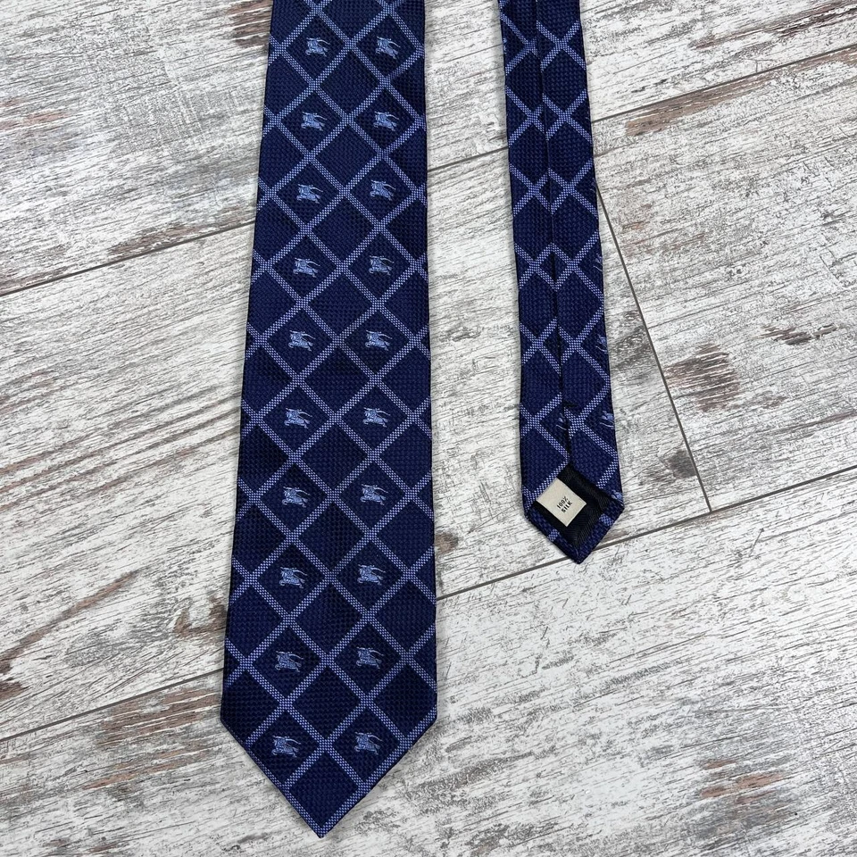 Authentic Burberry Silk Necktie - Image 2 of 4