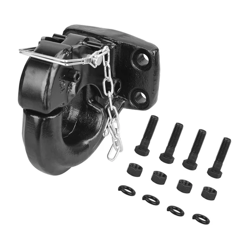 15-Ton Pintle Hook Trailer Hitches Receiver Hook for 2-1/2 Inch Lunette Ring ...