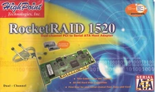 HighPoint RocketRaid 1520 PCI SATA RAID Controller