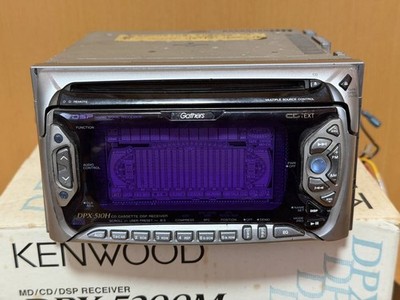 Kenwood DPX-510 2DIN CD Cassette Deck Player Working | eBay