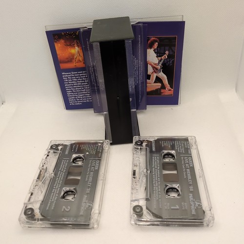 Queen Double Cassette Tape Live At Wembley '86