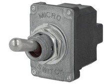 2NT1-1 Switch: Lever switch Pos: 3 DP3T ON-OFF-ON 6A/230VAC IP67 HONEYWELL