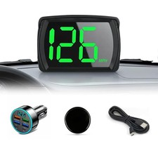 Heads Up Display for Cars HUD GPS Speedometer MPH with QC3.0 Fast Charger ...