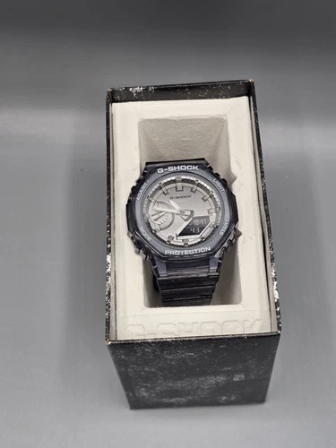 Casio GMAS2100SK-1A G-Shock Grey Transparent Strap Watch