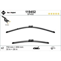 1X Wischblatt SWF 119452 Passend FüR CitroËN Ford Peugeot DS