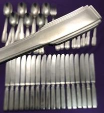 40 Pc THE RITZ 18/8 Stainless Steel FORKS SPOONS & KNIVES Mikasa Japan