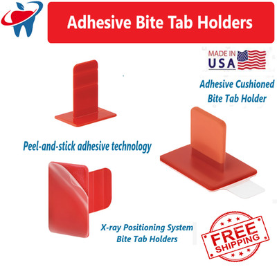 Dental X-Ray Schick AimRight Dentsply FASTab Adhesive Cushioned Bite Tab Holder