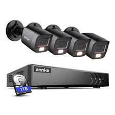 ANNKE 5MP Lite 8CH DVR 1080P Security Camera System Outdoor Color Night Vision
