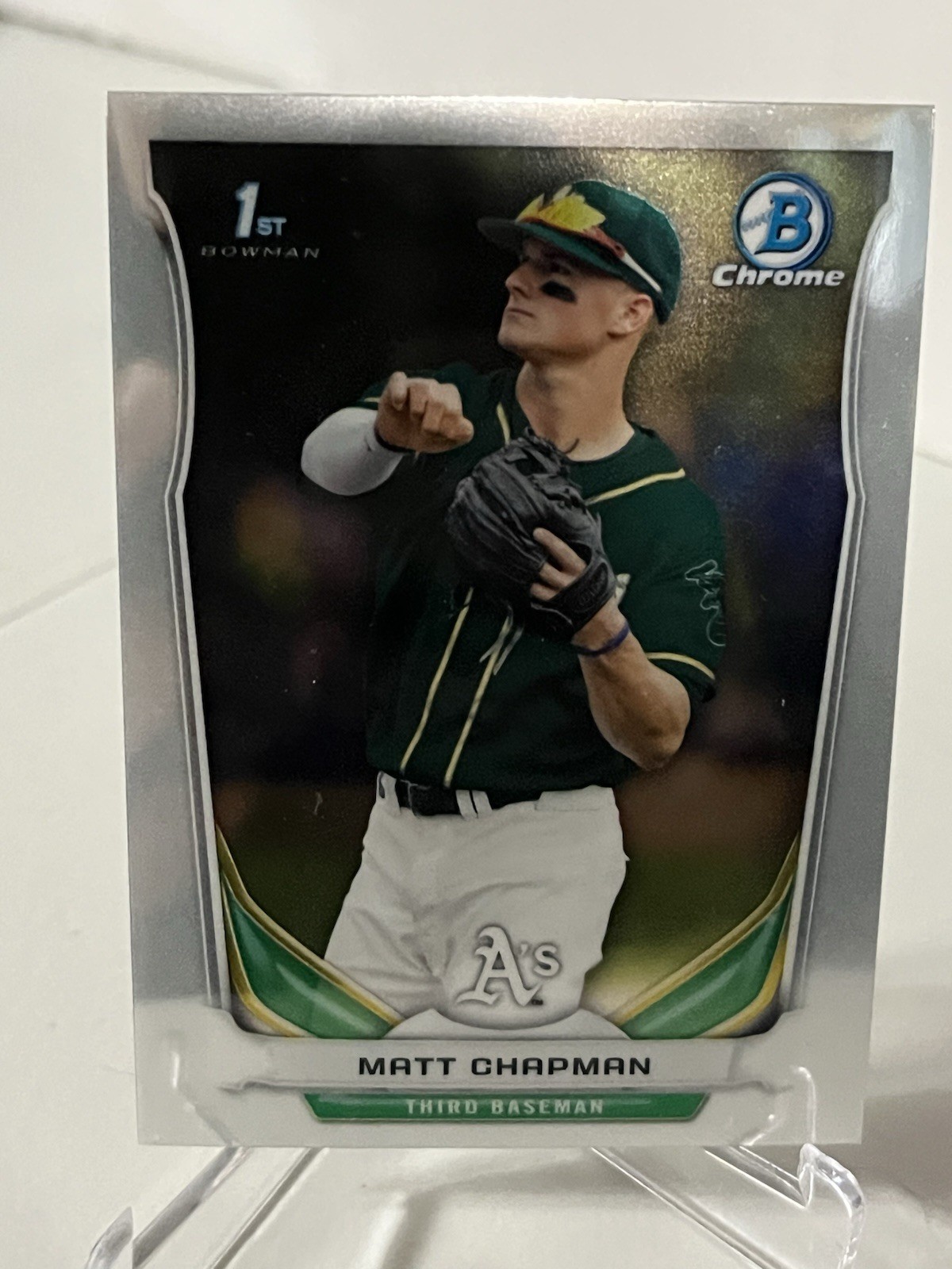 2014 Bowman Draft Chrome 1st Matt Chapman #CDP21
