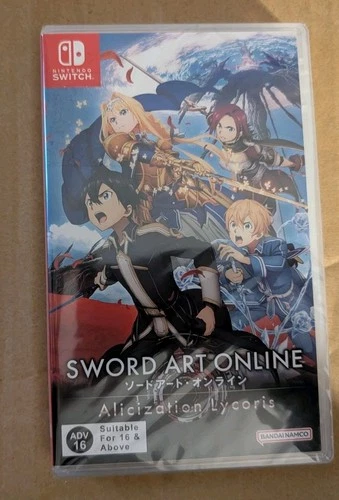 Sword Art Online Alicization Lycoris - Nintendo Switch US SELLER