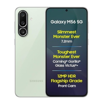 Samsung Galaxy M56 5G  ( Light Green 8GB RAM 128GB Storage) Exynos 1480 Global V