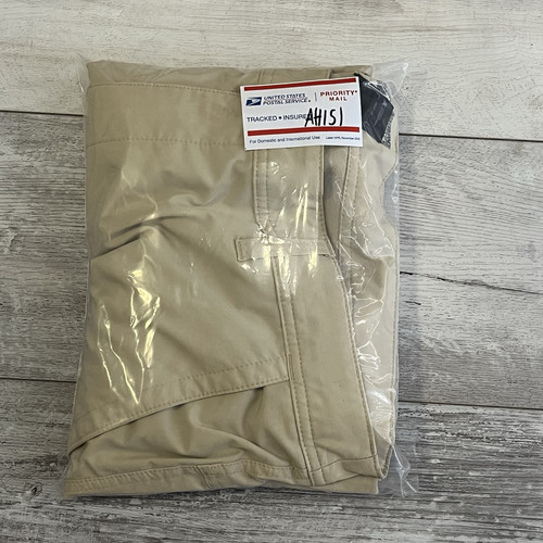 HUK Sz 40x33 Beige Performance Fishing Stretch Reserve Pants Zip Pockets - Bild 11 von 11
