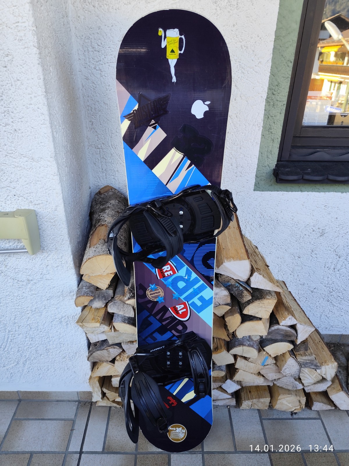 Snowboard FIREFLY Ramp 140 cm inkl. FIREFLY Bindung M