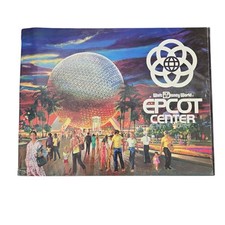 Walt Disney World EPCOT Center Pre-Opening Guide Book 1982
