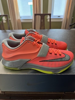 Nike KD 7 35,000 Degrees Bright Mango 2014 Basketball Shoes 653996-840