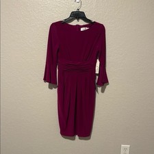 NWT Eliza J Special Occasion Plum Dress - Size 2