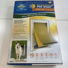 PetSafe Pet Door Wall Mount Entry for Medium Dogs ~ Extreme Weather 1-40 Lb pet