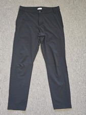 LL Bean Pants Mid Rise Stretch Logo Pockets Size 6 Regular 510677 Grey Hiking