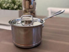 All-Clad Copper Core 2-Qt Sauce Pan - Stainless Steel. Not For Induction.