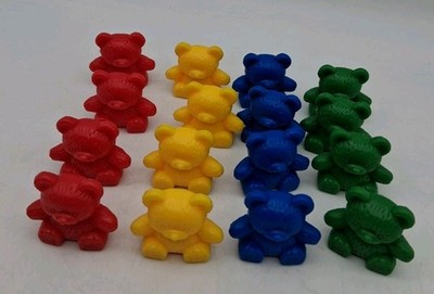 Learning Resources Bear Counters  Educational Counting and Sorting Lot of 12