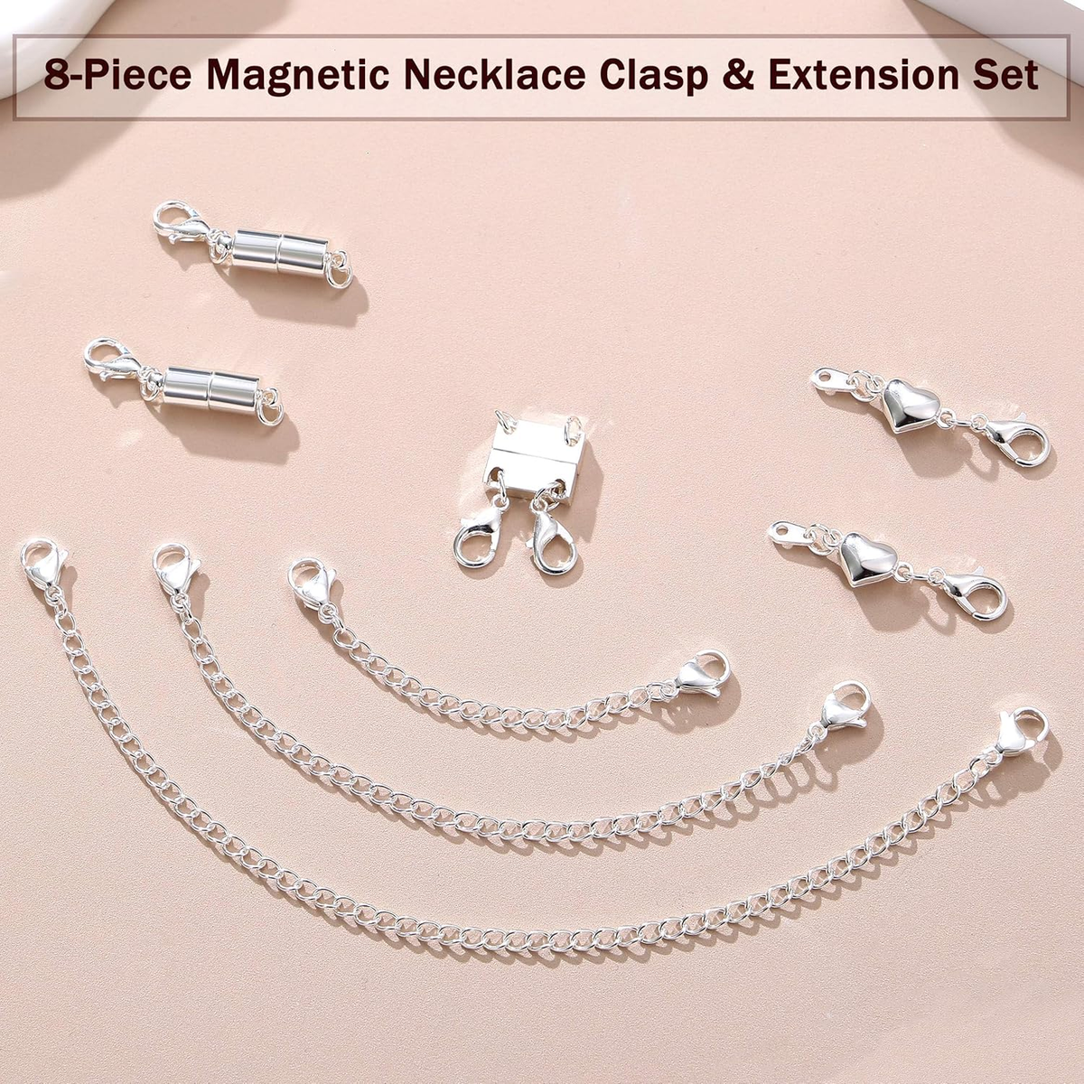 Extra Strong Magnetic Necklace Clasps and Closures, Necklaces