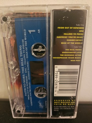 FAITH NO MORE The Real Thing 1989 CASSETTE TAPE +2 ALTERNATIVE ROCK HEAVY METAL - Picture 4 of 6