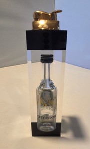 Evans Grey Goose Nip Bottle Table Lighter