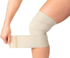 Mueller Beige Elasticated Wonder Wrap - L/XL