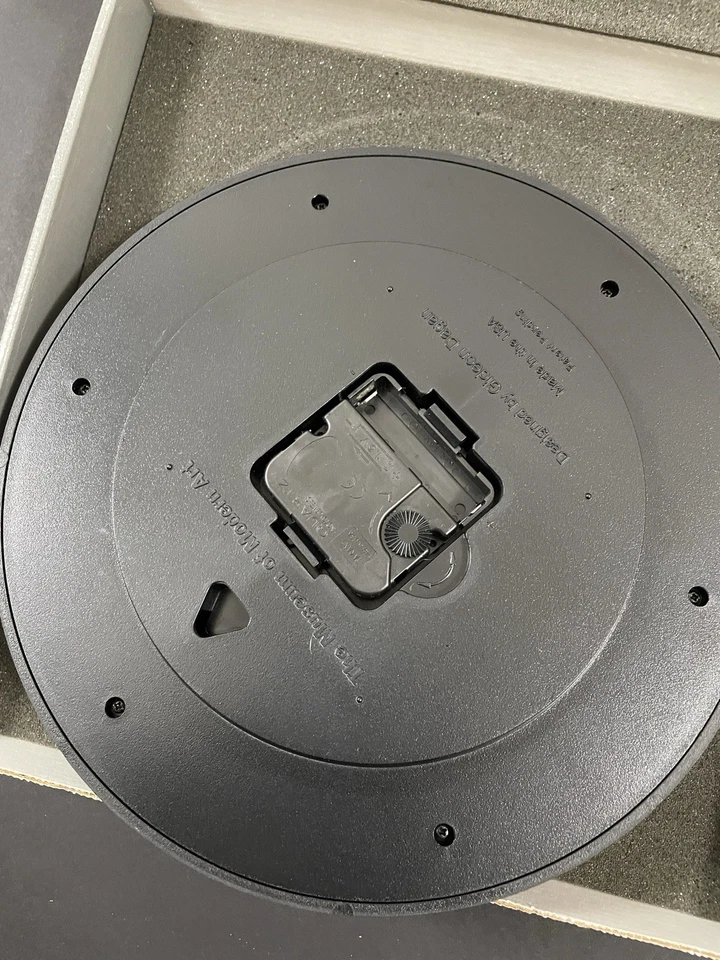 Reloj de Pared MOMA Minimalista Moderno Diseñador Timesphere Gideon Dagan Magnético Raro Foto 4 de 4