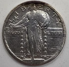 《SILVER》  1919  Standing Liberty Quarter *SILVER*