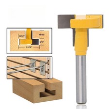 1/4in or 6mm Shank Keyhole T Slot Groove Rabbeting Router Bit Cutter Dia: 27mm