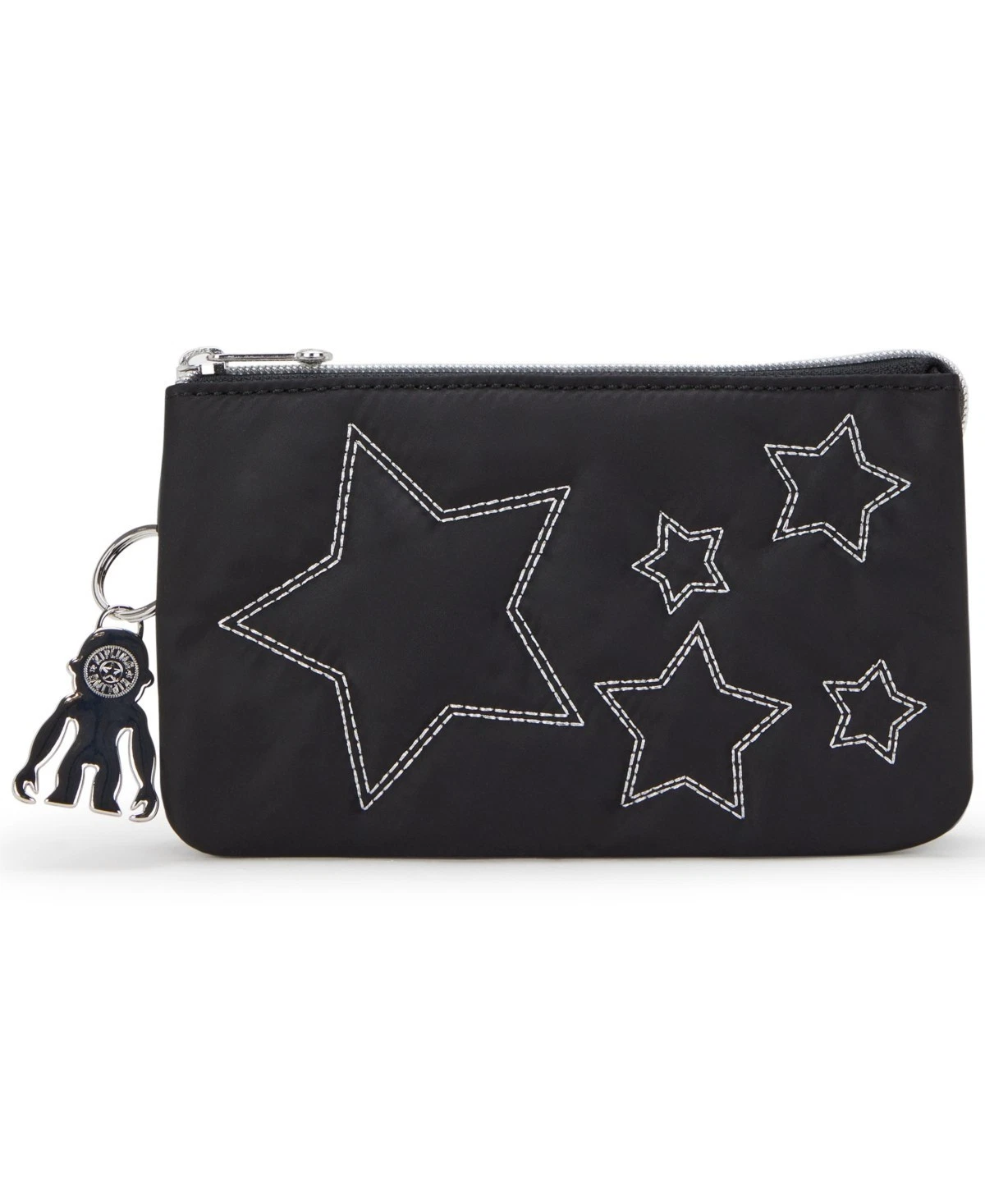 Kipling Creativity Large Travel Toiletry Organizer Pouch Black Stars