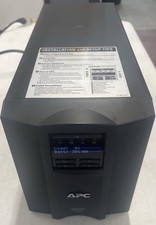 APC SMT1000 Smart-UPS 1000VA 8-Outlet Battery Backup, Tested, Battery Included