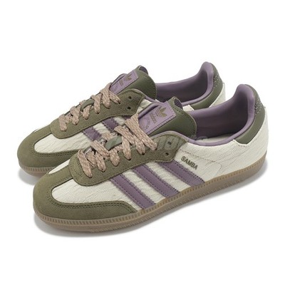 adidas Originals Samba OG Legacy Purple Olive Strata Men Unisex Casual JP5675