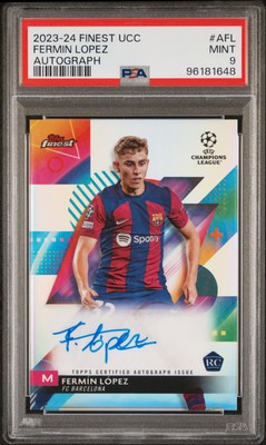 topps フェルミン ロペス RC 直筆 サイン カード auto lopez 2023-24 Topps Finest UEFA Club Competitions - Autographs