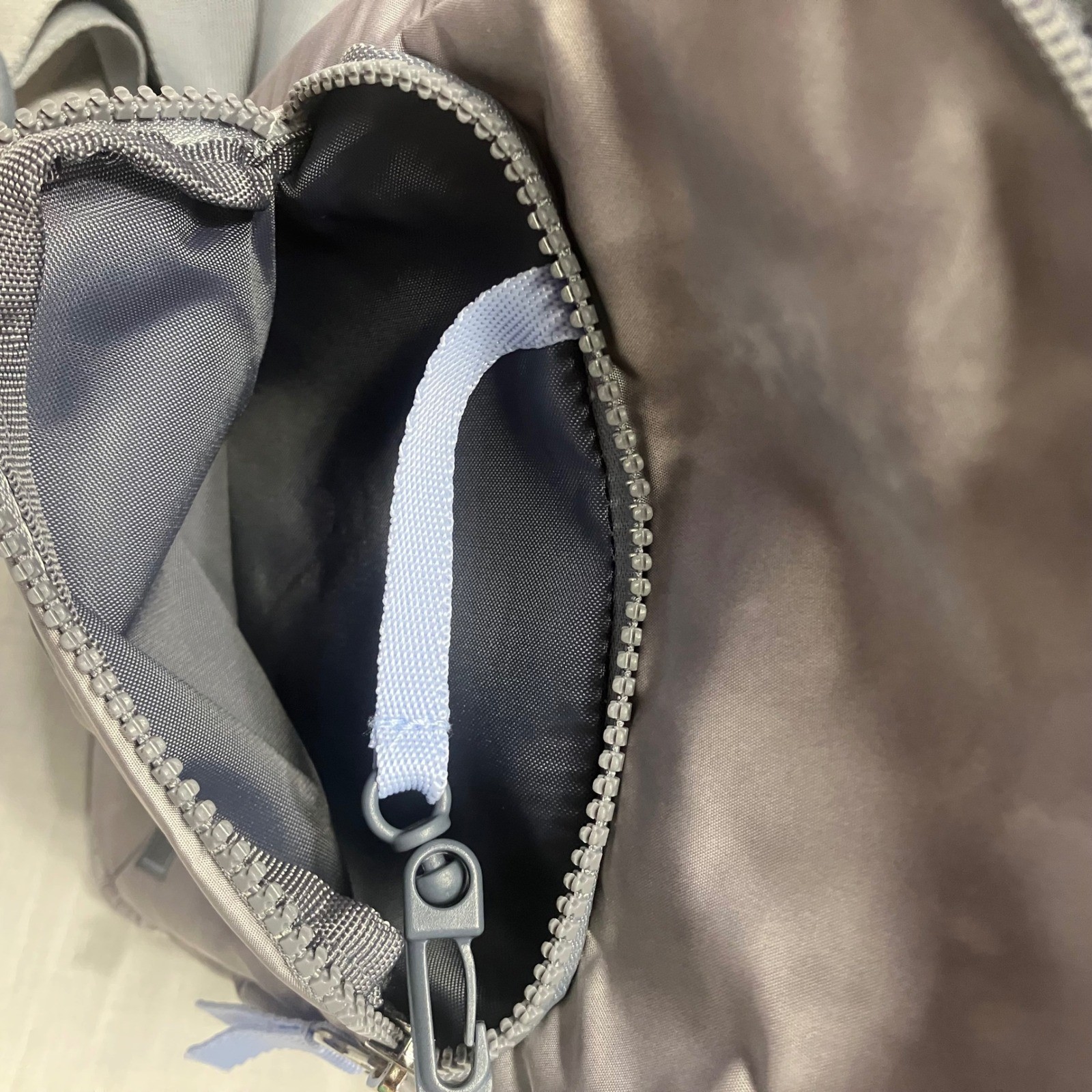 Adidas Essentials 2 Sling Crossbody Bag Stone Wash Grey Blue NEW NWT Compact thumbnail 9