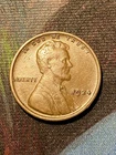 1924 P Lincoln Wheat Cent AU BN