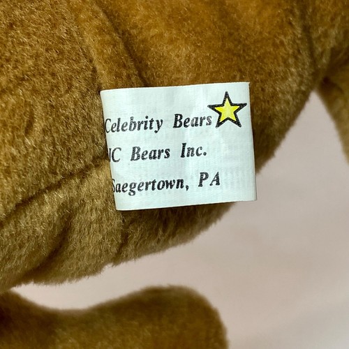 Indiana Jones JC Celebrity Bears Born A Star #19 Indie Bär 9 Zoll Plüsch 1998 Vintage - Bild 11 von 12
